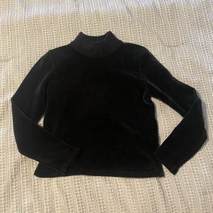 Zara velvet turtleneck